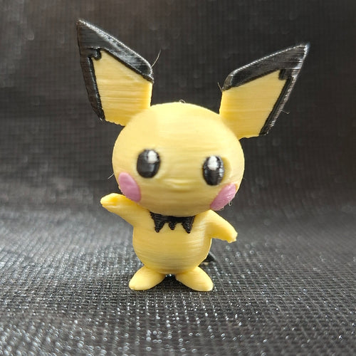 Mini Figura Pichu Coleccionable