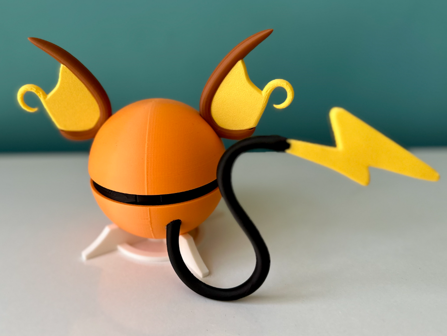 Pokeball Raichu - Funcional