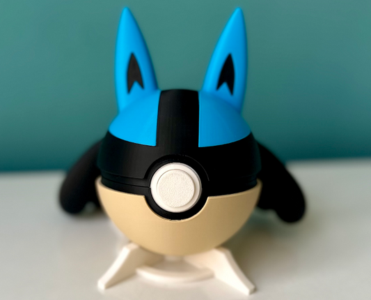 Pokeball Lucario-Funcional