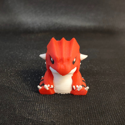 Mini Figura Groudon Coleccionable