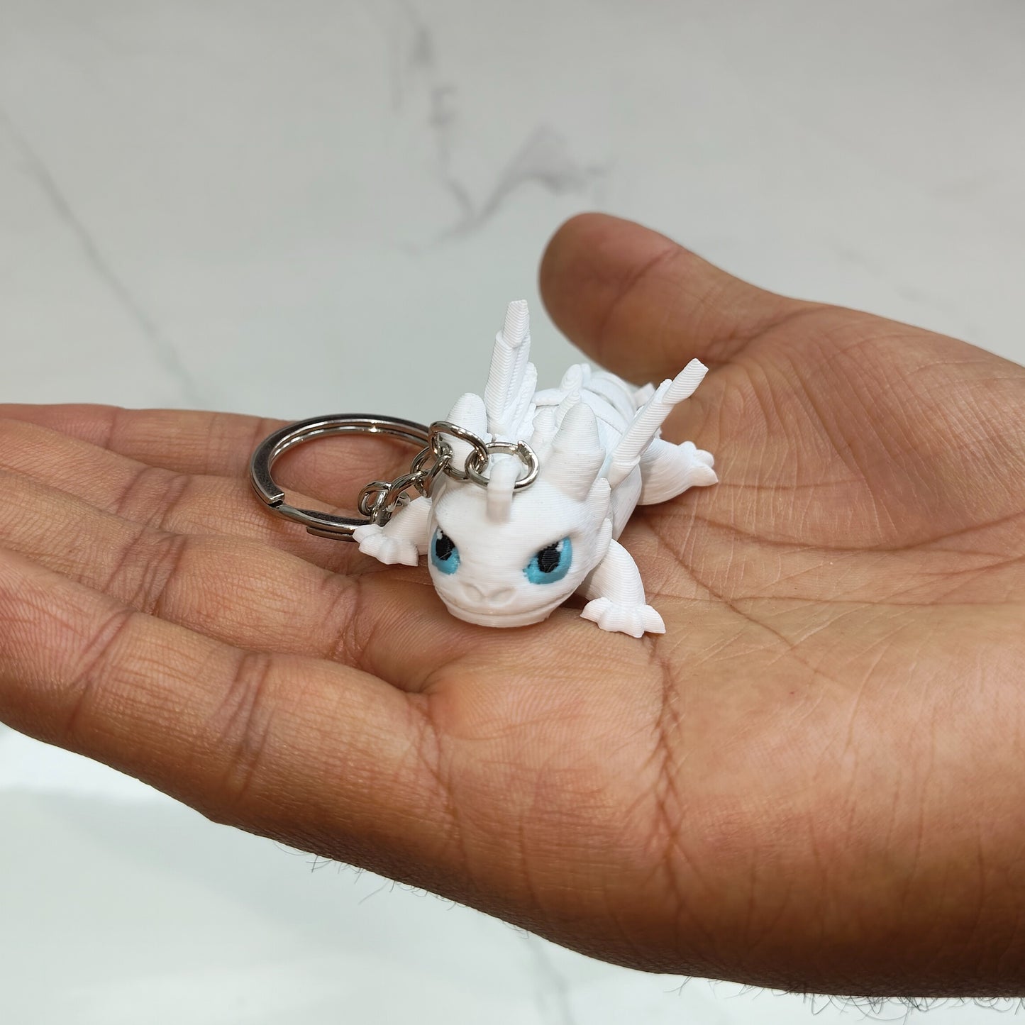 Pareja de llaveros Articulados de Chimuelo y Furia Luminosa