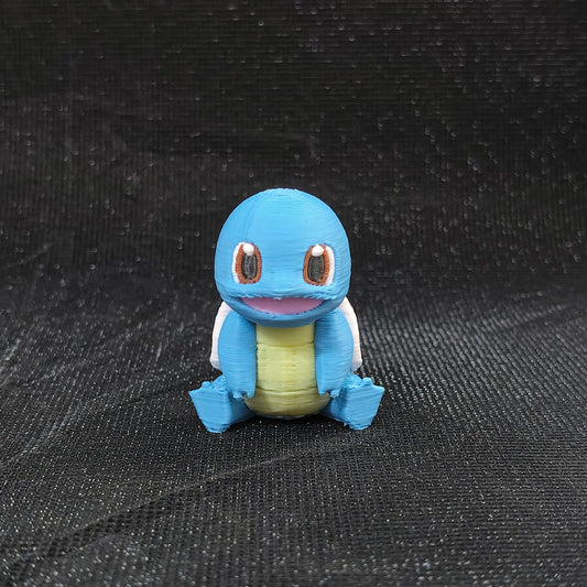 Mini Figura Squirtle Coleccionable