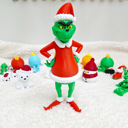Figura Grinch Navideño Coleccionable 21cm